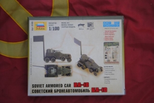 Zvezda 6149  Soviet Armored Car BA-10